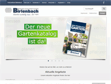 Tablet Screenshot of birlenbach.de